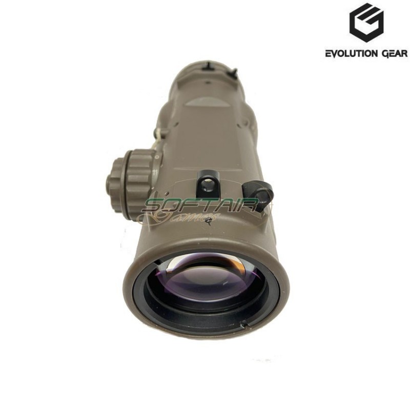 Scope a-dr elcan gen.3 1-4x mil-spec ver. dark brown evolution gear® (evg-le-01-db)