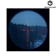 Scope a-dr elcan gen.3 1-4x mil-spec ver. dark brown evolution gear® (evg-le-01-db)