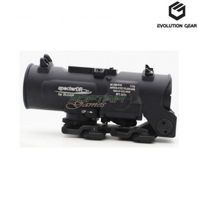 Ottica a-dr elcan gen.3 1-4x mil-spec ver. black evolution gear® (evg-le-01-bk)