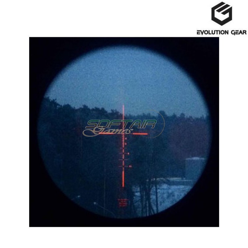 Scope a-dr elcan gen.3 1-4x mil-spec ver. black evolution gear® (evg-le-01-bk)