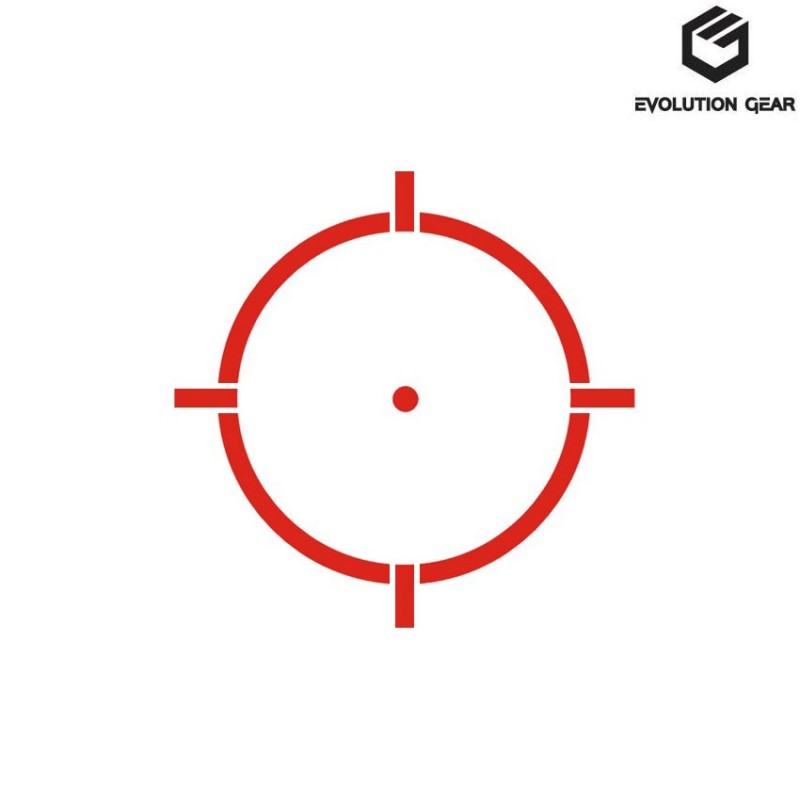 Dot eotech l3 style xps3 black evolution gear® (evg-043-cl-bk)