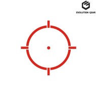 Dot eotech l3 style xps3 black evolution gear® (evg-043-cl-bk)