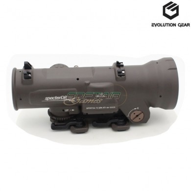 Scope a-dr elcan 1.5-6x mil-spec 7.62 dark brown evolution gear® (evg-le-02-db)