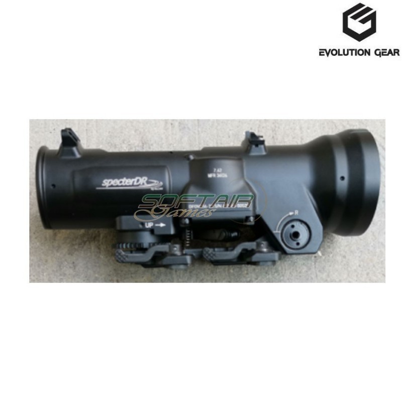 Ottica a-dr elcan 1.5-6x mil-spec 7.62 black evolution gear® (evg-le-02-bk) Ottica a-dr elcan 1.5-6x mil-spec 7.62 black evolution gear® (evg-le-02-bk)