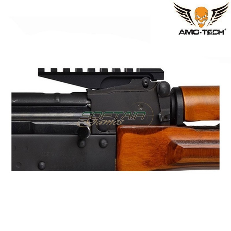 Rail ak rear sight mount amo-tech® (amt-as-m034-bk)