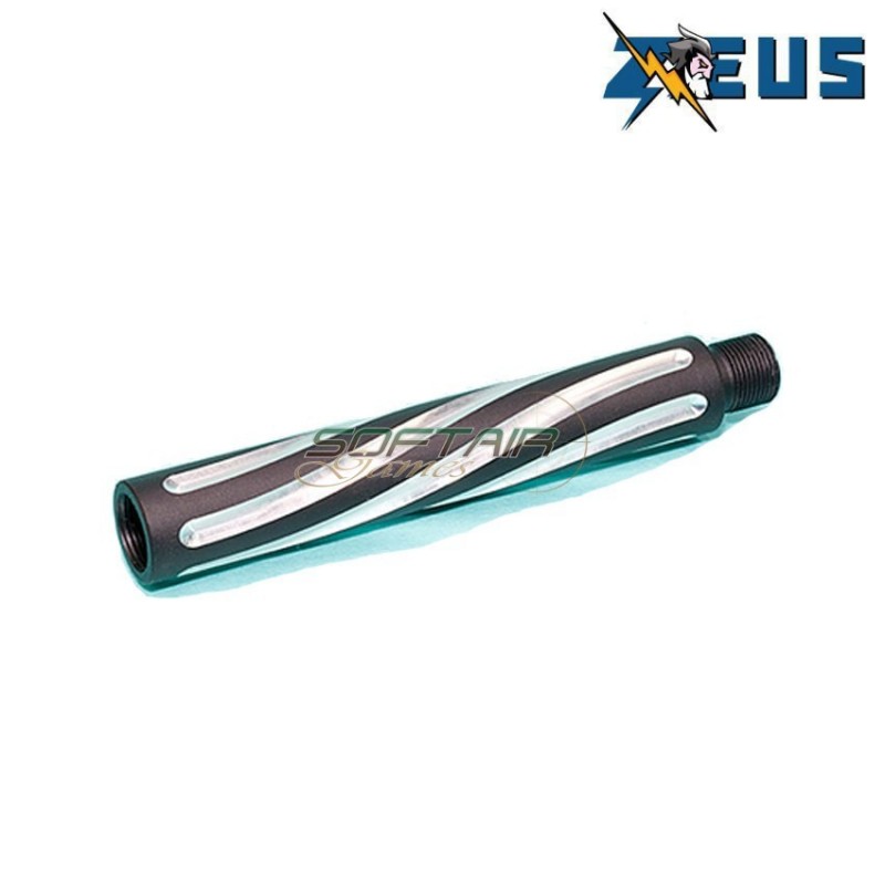 Prolunga outer barrel cqb fortis style bk/sv zeus (zs-as-s041-bk) Prolunga outer barrel cqb fortis style bk/sv zeus (zs-as-s041-bk)