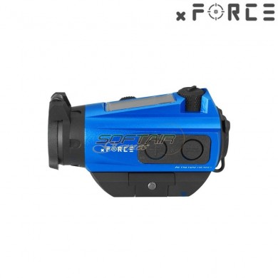 Dot sight xtps with low mount blue xforce (xf-xr001ble)