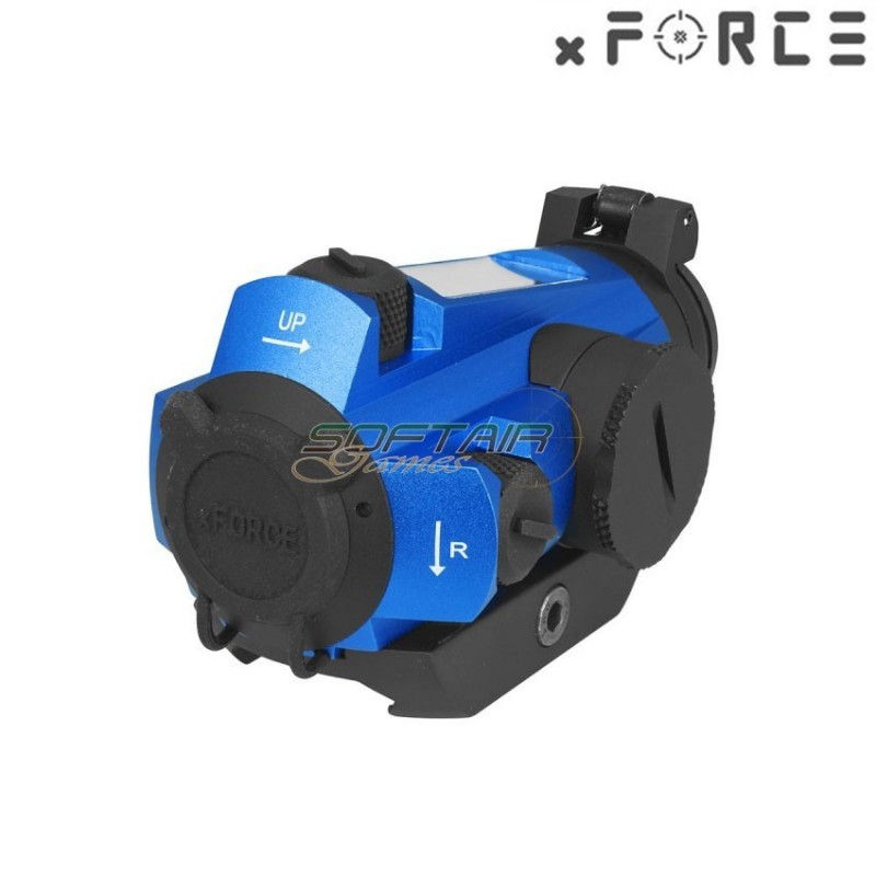 Dot sight xtps with low mount blue xforce (xf-xr001ble)
