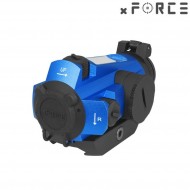Dot sight xtps with low mount blue xforce (xf-xr001ble)