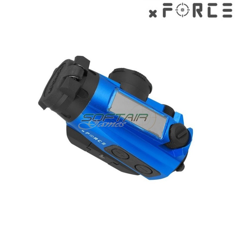 Dot sight xtps con low mount blue xforce (xf-xr001ble)