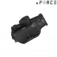 Dot sight xtps with low mount black xforce (xf-xr001blk)