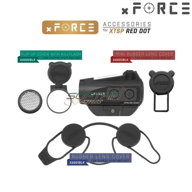 Dot sight xtps con low mount black xforce (xf-xr001blk)