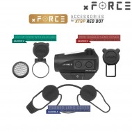 Dot sight xtps con low mount black xforce (xf-xr001blk)