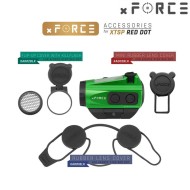 Dot sight xtps con low mount green xforce (xf-xr001grn)