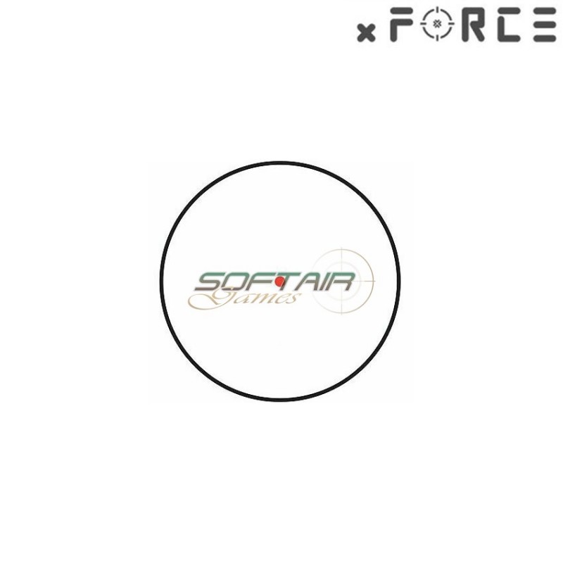 Dot sight xtps con low mount black xforce (xf-xr001blk)