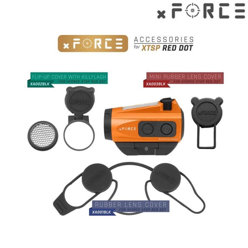 Dot sight xtps with low mount orange xforce (xf-xr001orn)