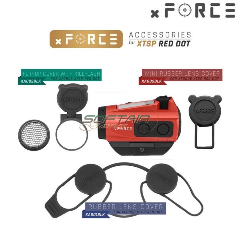 Dot sight xtps with low mount red xforce (xf-xr001red)