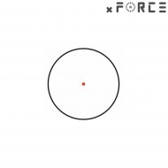 Dot sight xtps con low mount red xforce (xf-xr001red)