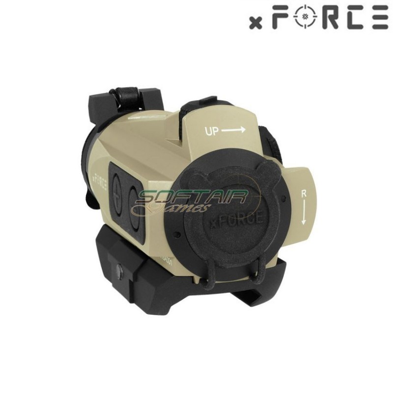 Dot sight xtps con low mount tan xforce (xf-xr001tan)