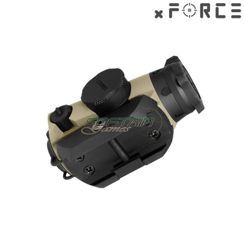 Dot sight xtps con low mount tan xforce (xf-xr001tan)