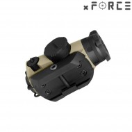 Dot sight xtps con low mount tan xforce (xf-xr001tan)