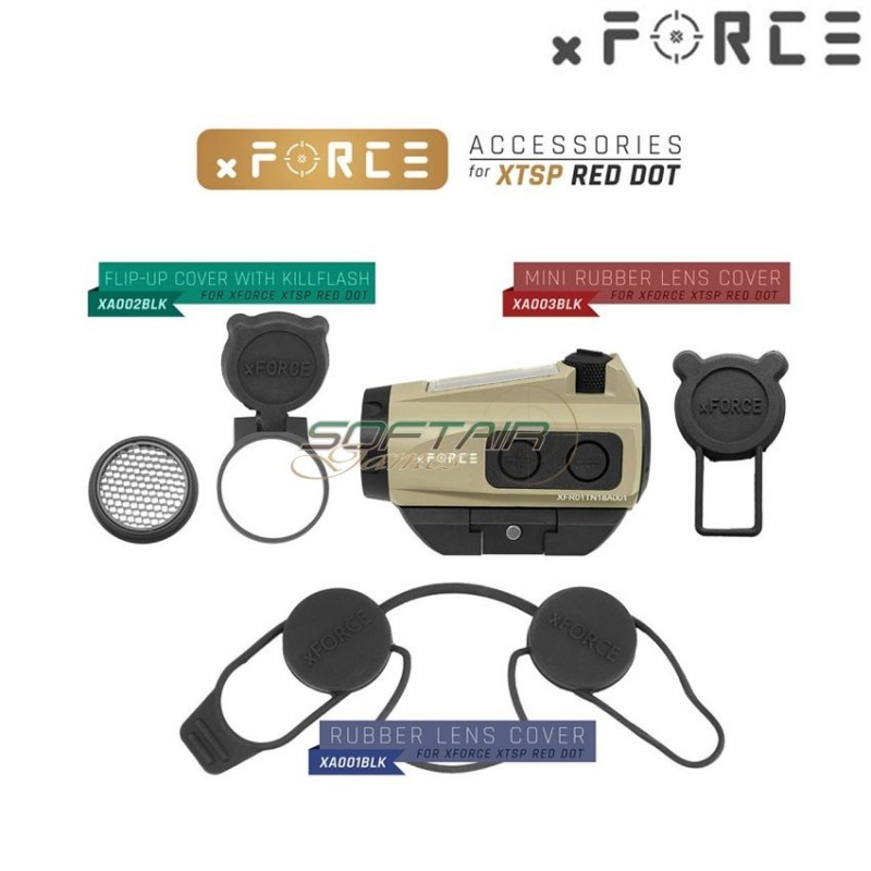 Dot sight xtps with low mount tan xforce (xf-xr001tan)