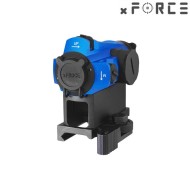 Dot sight xtps with high qd mount blue xforce (xf-xr002ble)