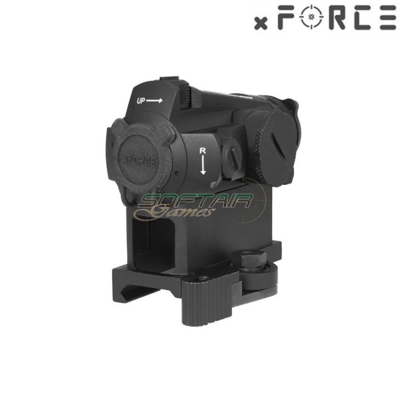Dot sight xtps con high qd mount black xforce (xf-xr002blk)