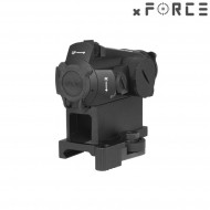Dot sight xtps with high qd mount black xforce (xf-xr002blk)