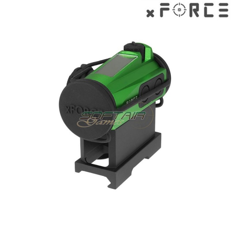 Dot sight xtps con high qd mount green xforce (xf-xr002grn)