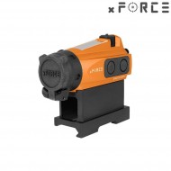 Dot sight xtps with high qd mount orange xforce (xf-xr002orn)