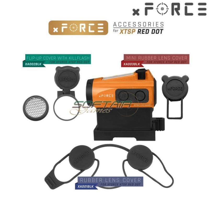 Dot sight xtps con high qd mount orange xforce (xf-xr002orn)