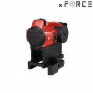 Dot sight xtps con high qd mount red xforce (xf-xr002red)