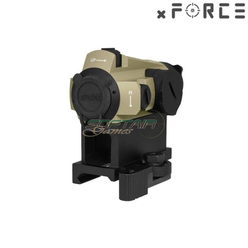 Dot sight xtps con high qd mount tan xforce (xf-xr002tan)