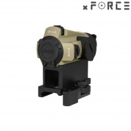Dot sight xtps con high qd mount tan xforce (xf-xr002tan)