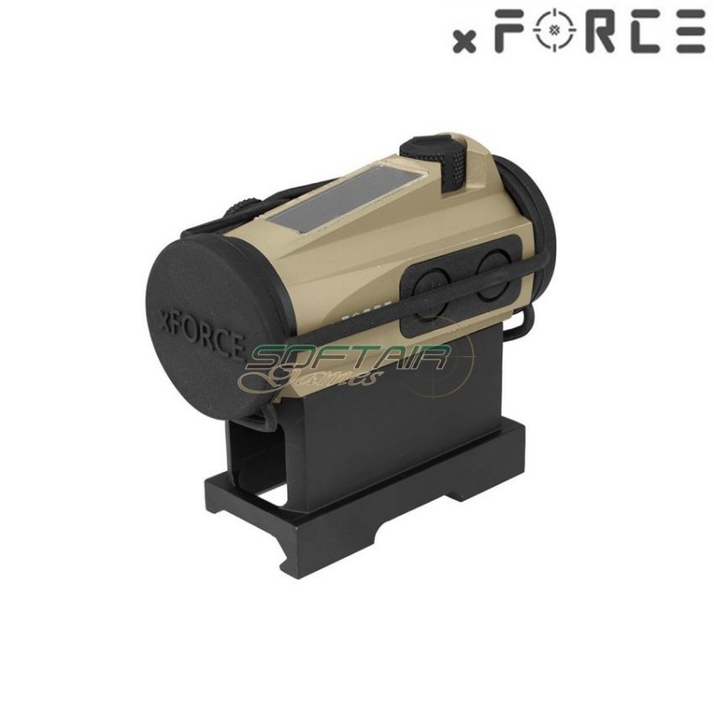 Dot sight xtps with high qd mount tan xforce (xf-xr002tan)