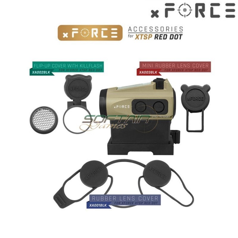 Dot sight xtps con high qd mount tan xforce (xf-xr002tan)