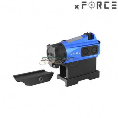 Dot sight xtps con low & high qd mount blue xforce (xf-xr003ble)