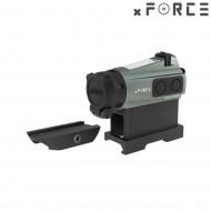 Dot sight xtps with low & high qd mount grey xforce (xf-xr003gry)