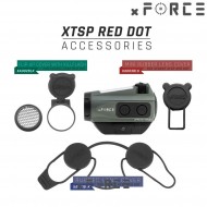Dot sight xtps with low & high qd mount grey xforce (xf-xr003gry)