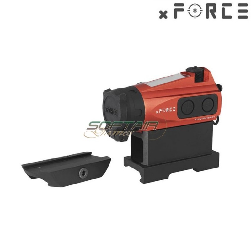 Dot sight xtps con low & high qd mount red xforce (xf-xr003red)