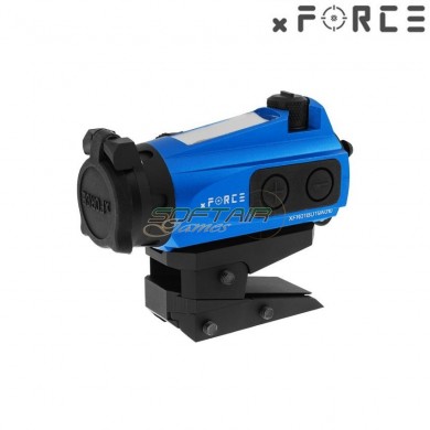 Dot sight xtps con ele mount blue xforce (xf-xr006ble)