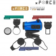 Dot sight xtps con ele mount blue xforce (xf-xr006ble)