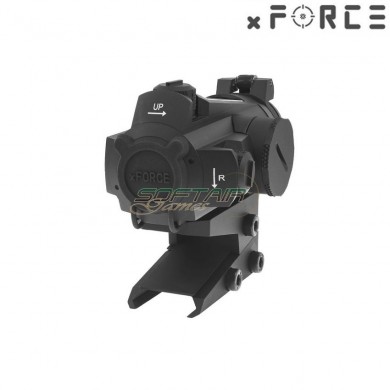 Dot sight xtps con ele mount black xforce (xf-xr006blk)