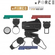Dot sight xtps con ele mount black xforce (xf-xr006blk)