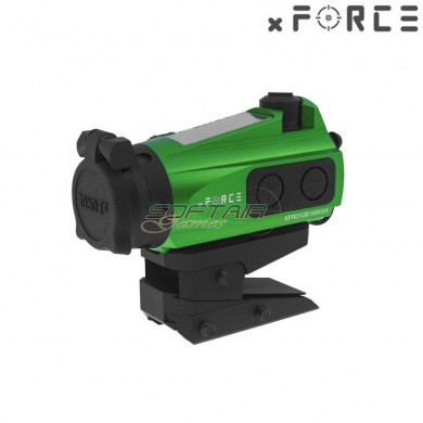 Dot sight xtps con ele mount green xforce (xf-xr006grn)