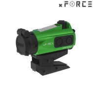 Dot sight xtps con ele mount green xforce (xf-xr006grn)