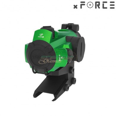 Dot sight xtps con ele mount green xforce (xf-xr006grn)