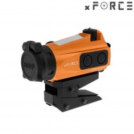 Dot sight xtps con ele mount orange xforce (xf-xr006orn)