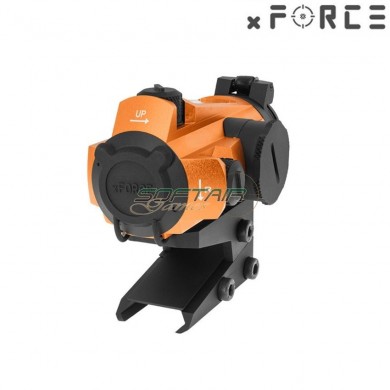 Dot sight xtps con ele mount orange xforce (xf-xr006orn)